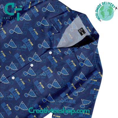 St Louis Blues Melodic Rhythm Hawaiian Set - Teesmith