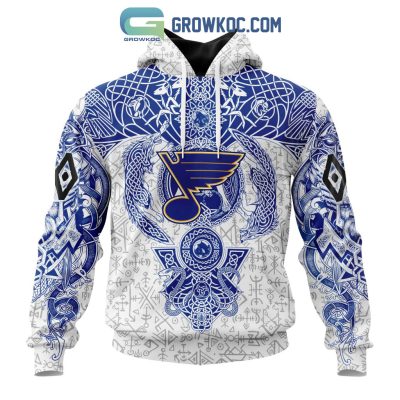 St Louis Blues NHL Special Norse Viking Symbols Hoodie T Shirt