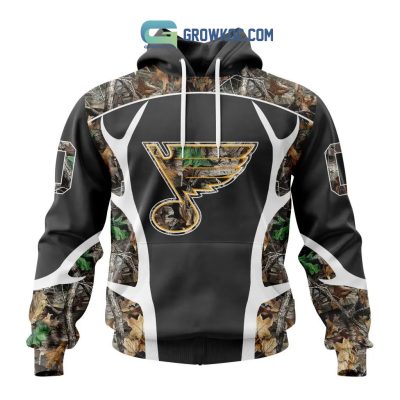 St. Louis Blues NHL Special Camo Hunting Personalized Hoodie T Shirt