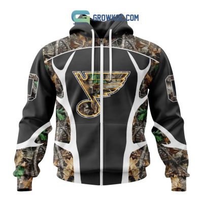 St. Louis Blues NHL Special Camo Hunting Personalized Hoodie T Shirt