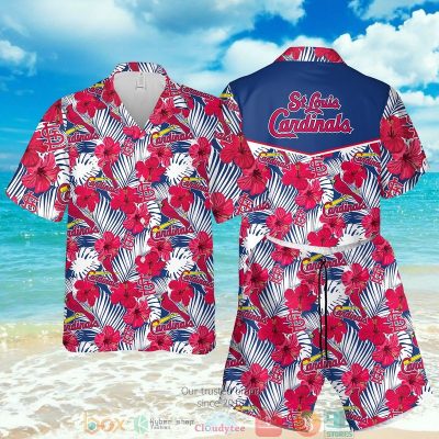St. Louis Cardinals Mlb Hibiscus Hawaiian Shirt, Shorts - Hot Sale 2025