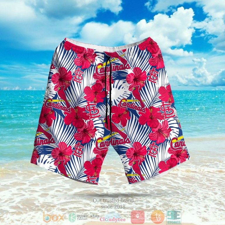 St. Louis Cardinals Mlb Hibiscus Hawaiian Shirt, Shorts - Hot Sale 2025 St. Louis Cardinals Mlb Hibiscus Hawaiian Shirt, Shorts - Hot Sale 2025