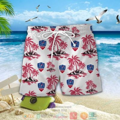 Stade Aurillacois Cantal Auvergne Hawaiian Shirt, Short - Hot Sale 2025
