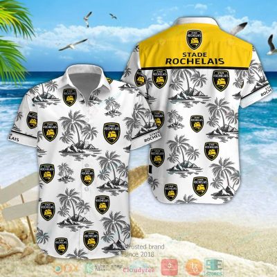 Stade Rochelais Hawaiian Shirt, Short - Hot Sale 2025