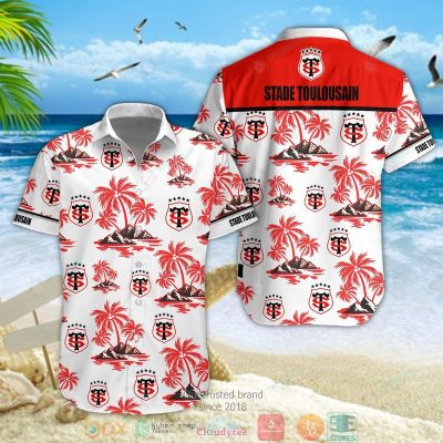 Stade Toulousain Hawaiian Shirt, Short - Hot Sale 2025