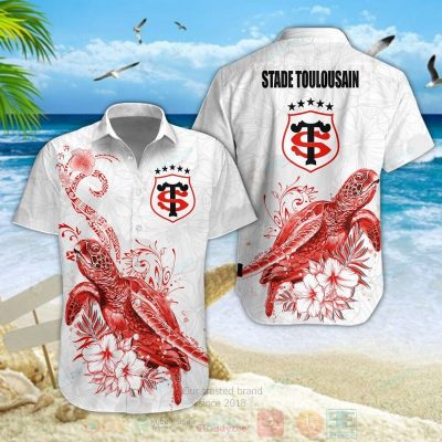 Stade Toulousain Turtle Hawaiian Shirt, Short - Hot Sale 2025