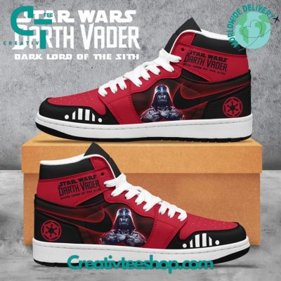 Star Wars Darth Vader Air Jordan 1 Sneaker - soulcals.com