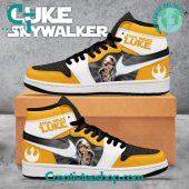 Star Wars Luke Skywalker Air Jordan 1 Sneaker - demo10