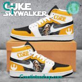 Star Wars Luke Skywalker Air Jordan 1 Sneaker - demo10