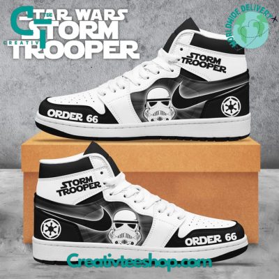 Star Wars Storm Trooper Order 66 Air Jordan 1 Sneaker - soulcals.com