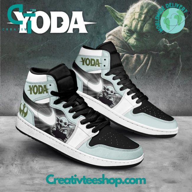 Star Wars Yoda Air Jordan 1 Sneaker - soulcals.com