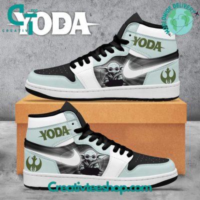 Star Wars Yoda Air Jordan 1 Sneaker - soulcals.com