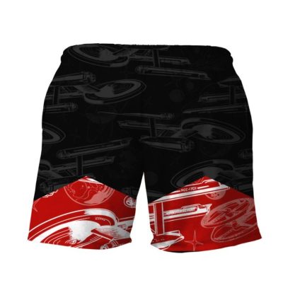 Star Trek The Next Generation 1987 Red Hawaiian Shirt, Short - Hot Sale 2025