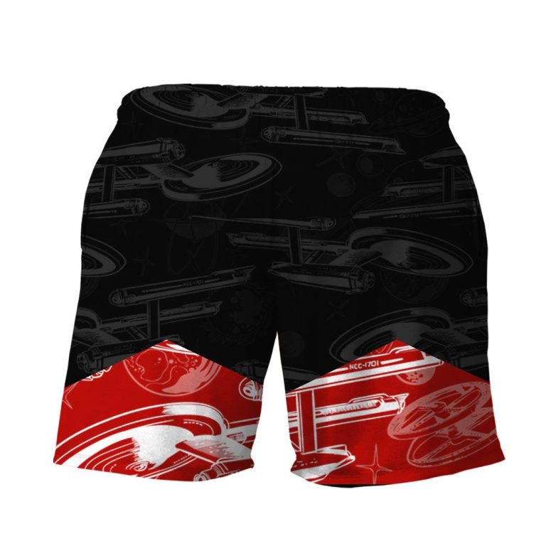 Star Trek The Next Generation 1987 Red Hawaiian Shirt, Short - Hot Sale 2025