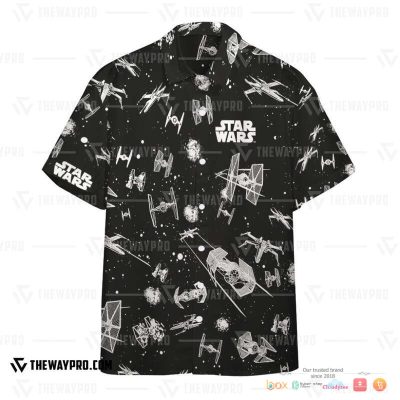 Star Wars Black Hawaiian Shirt, Short - Hot Sale 2025