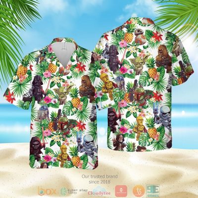 Star Wars Characters Pineapple Hawaiian Shirt, Shorts - Hot Sale 2025