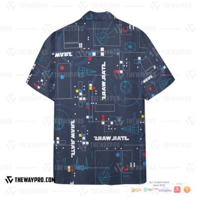 Star Wars Navy Hawaiian Shirt, Short - Hot Sale 2025