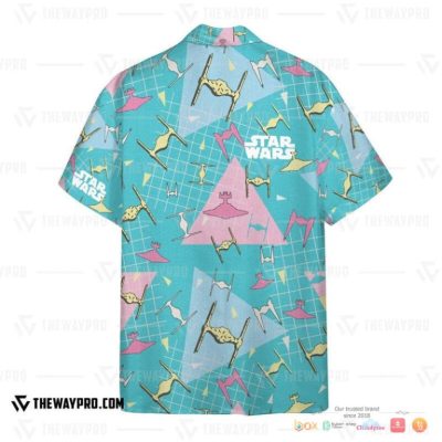 Star Wars Vehicles Neon 90?S Hawaiian Shirt, Short - Hot Sale 2025