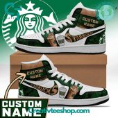 Starbuck Coffee Cup Custom Name Air Jordan 1 Sneaker - demo10