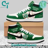 Starbuck Coffee Custom Name Air Jordan 1 Sneaker - demo10