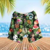 Studio Ghibli Characters Pineapple Black Hawaiian Shirt Shorts 1 2 768x768 1.jpg - demo10