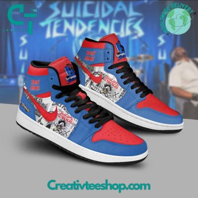 Suicidal Tendencies Custom Name Air Jordan 1 Sneaker - soulcals.com