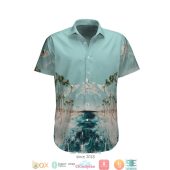 Summer Beach Light Blue Hawaiian Shirt Short.jpg - demo10