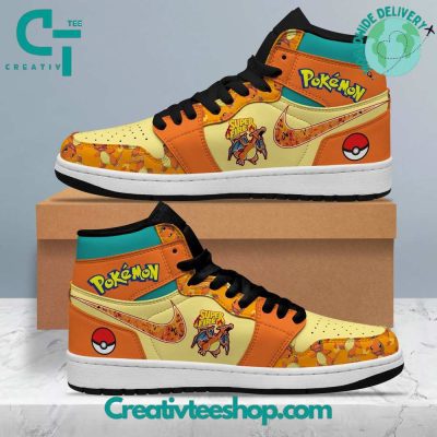 Super Fire Pokemon Air Jordan 1 Sneaker - soulcals.com