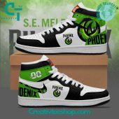 Nbl South East Melbourne Phoenix Personalized Air Jordan 1 Sneaker - demo10