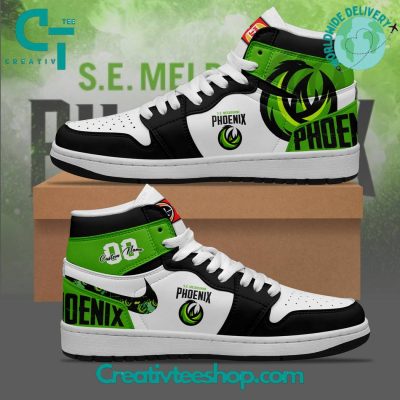 NBL South East Melbourne Phoenix Personalized Air Jordan 1 Sneaker - soulcals.com