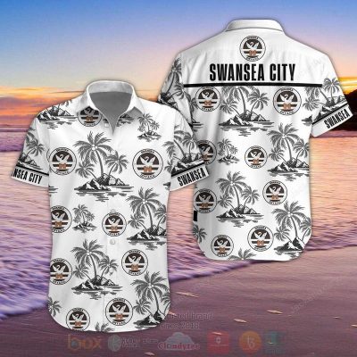 Swansea City A.F.C Hawaiian Shirt, Short - Hot Sale 2025
