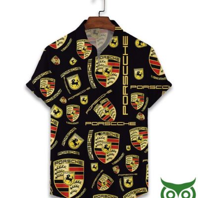 Porches with Logo Hawaiian Outfit Combo Flip Flops