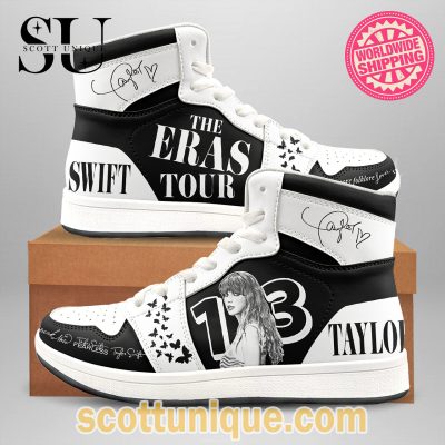 The Eras Tour 13 Taylor Swift Signature Air Jordan 1 Sneakers -Soulcals.com