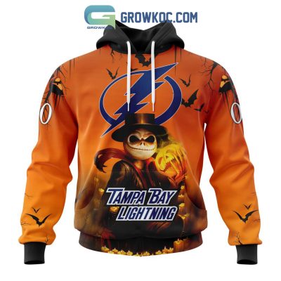 Tampa Bay Lightning NHL Special Jack Skellington Halloween Concepts Hoodie T Shirt
