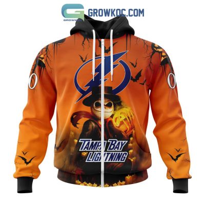 Tampa Bay Lightning NHL Special Jack Skellington Halloween Concepts Hoodie T Shirt