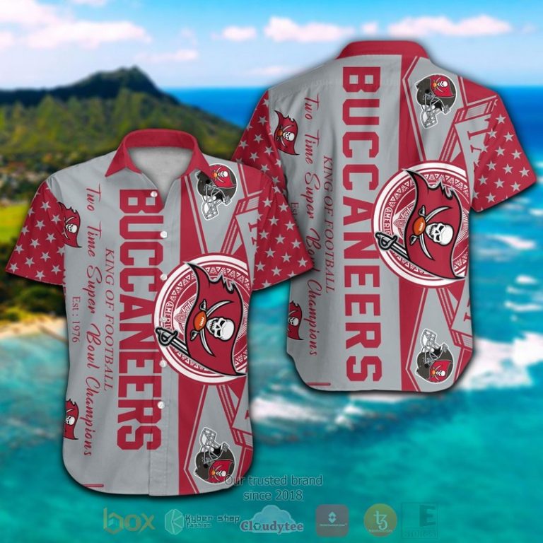 Tampa Bay Buccaneers King Of Football Two Times Super Bowl Champions Hawaiian Shirt And Shorts - Hot Sale 2025