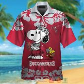 Tampa Bay Buccaneers Snoopy Woodstock Hawaiian Shirt And Shorts.jpg - demo10