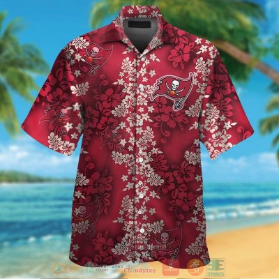 Tampa Bay Buccaneers Tropical Plants Red Hawaii Shirt, Shorts - Hot Sale 2025