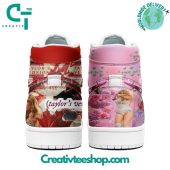 Taylor Swift Lover Version Air Jordan 1 Sneaker - demo10