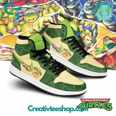 Teenage Mutant Ninja Turtles Pizza Time Air Jordan 1 Sneaker - soulcals.com