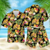 Teenage Mutant Ninja Turtles Black Yellow Hawaiian Shirt Short.jpg - demo10