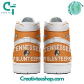 Tennessee Volunteers Basketball Go Vols Air Jordan 1 Sneaker - demo10