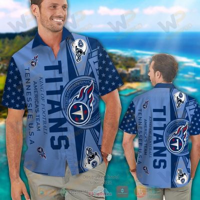 Tennessee Titans King Of Football America?S Team Tennessee Usa Hawaiian Shirt And Shorts - Hot Sale 2025