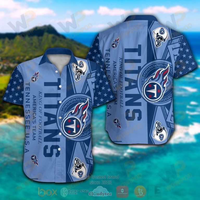 Tennessee Titans King Of Football America?S Team Tennessee Usa Hawaiian Shirt And Shorts - Hot Sale 2025