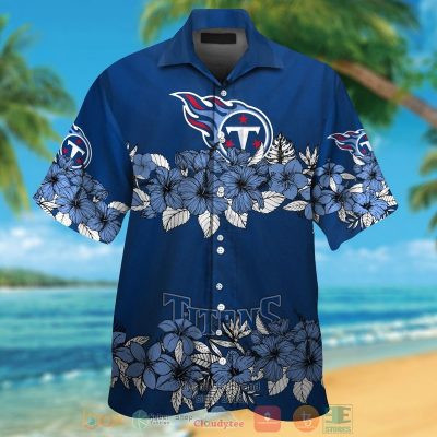 Tennessee Titans Blue Tropical Plants Navy Hawaii Shirt, Shorts - Hot Sale 2025