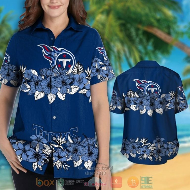 Tennessee Titans Blue Tropical Plants Navy Hawaii Shirt, Shorts - Hot Sale 2025