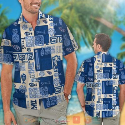 Tennessee Titans Fish Bone Hawaii Shirt, Shorts - Hot Sale 2025