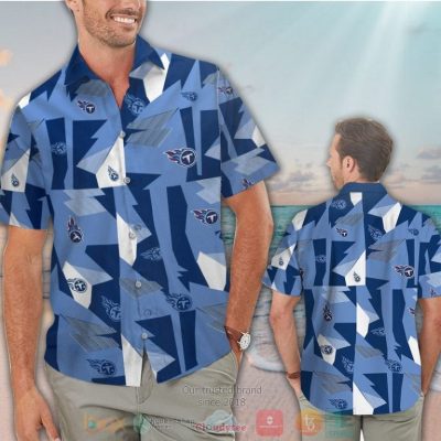 Tennessee Titans Navy Blue Hawaiian Shirt And Shorts - Hot Sale 2025