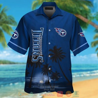 Tennessee Titans Palm Trees Dark Blue Hawaii Shirt, Shorts - Hot Sale 2025