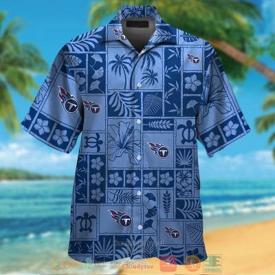 Tennessee Titans Tropical Plants Blue Hawaii Shirt, Shorts - Hot Sale 2025